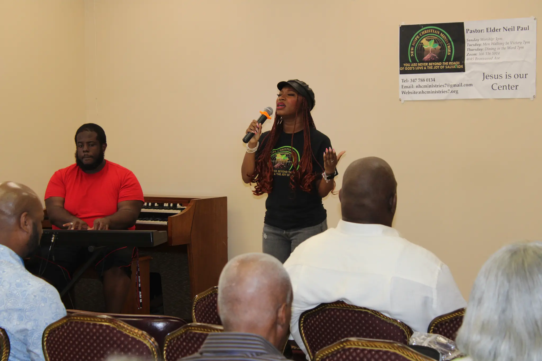 Praise and worship service